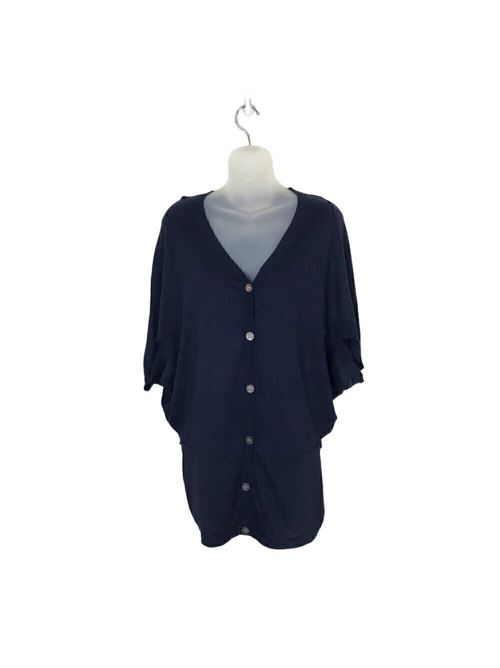 Marni Navy Blue Extra Long Cardigan Size L (40)
